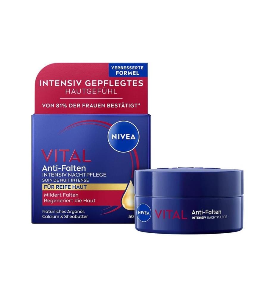 NIVEA Crème de nuit Vital Anti-rides intensive 50 ml