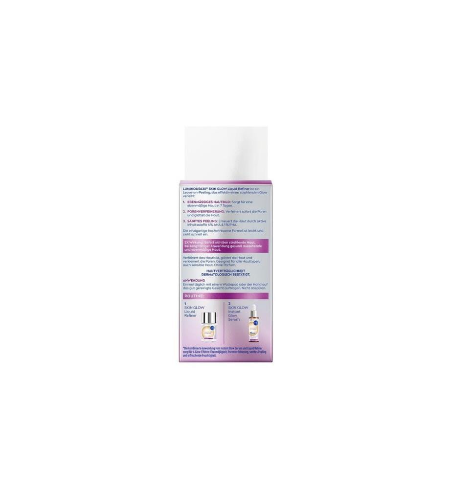 NIVEA Luminous630 Skin Glow Liquid Refiner 100 ml