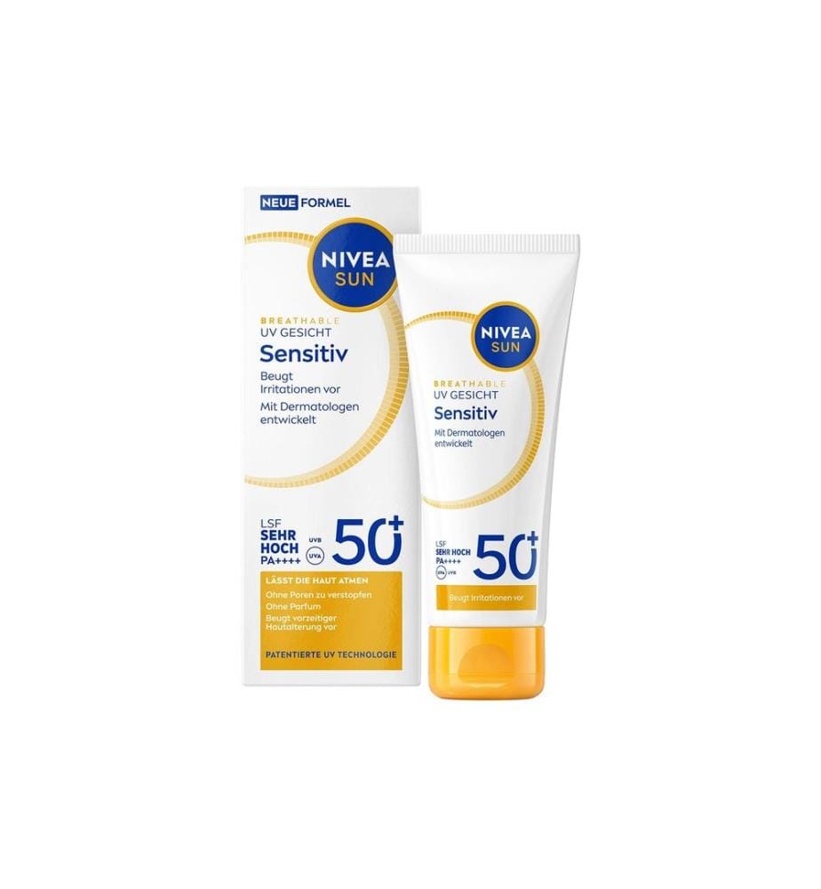 NIVEA SUN Sonnencreme UV Face Shine Control LSF 50+ 40 ml