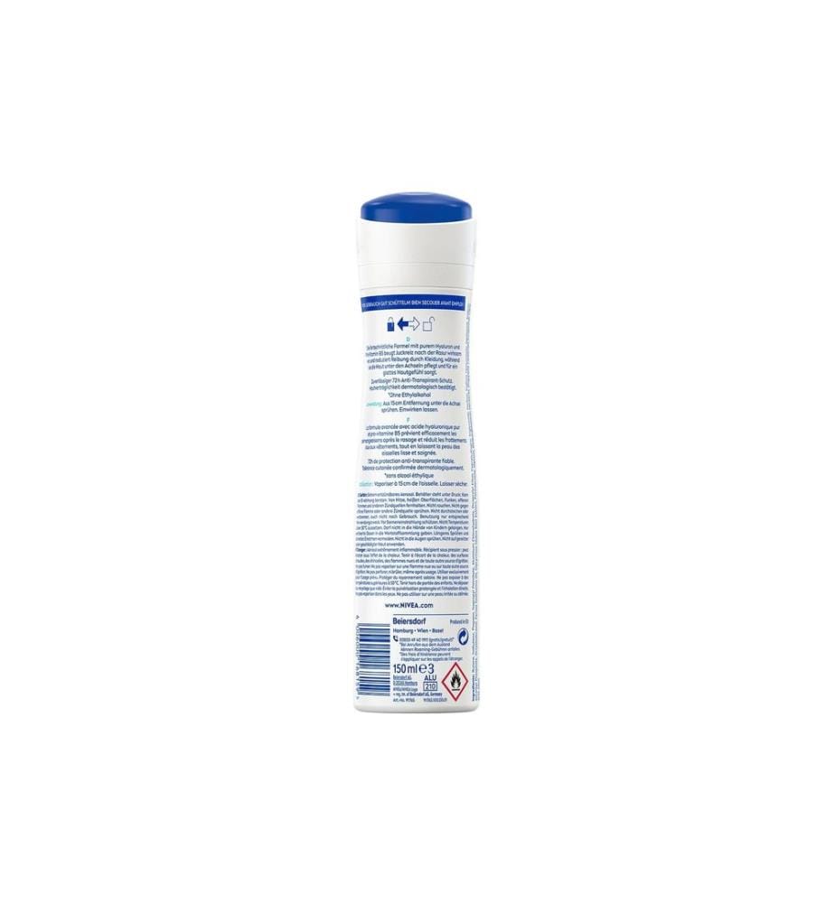 NIVEA Déodorant Spray Derma Control Defend 150 ml