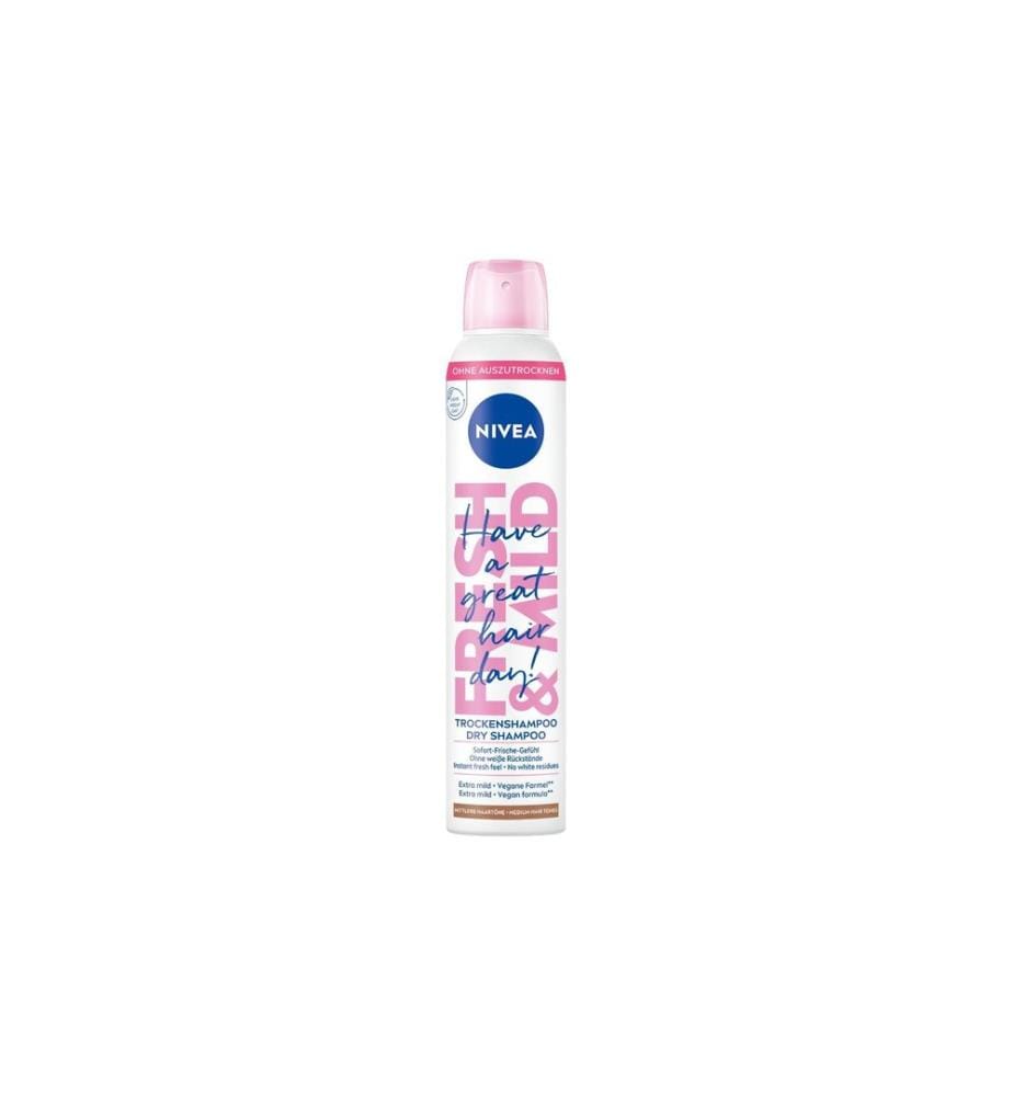 NIVEA Trockenshampoo     brünette und mittlere Haartöne 200 ml