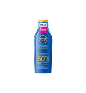 NIVEA SUN Sonnenmilch Protect & Moisture LSF 50+ 200 ml