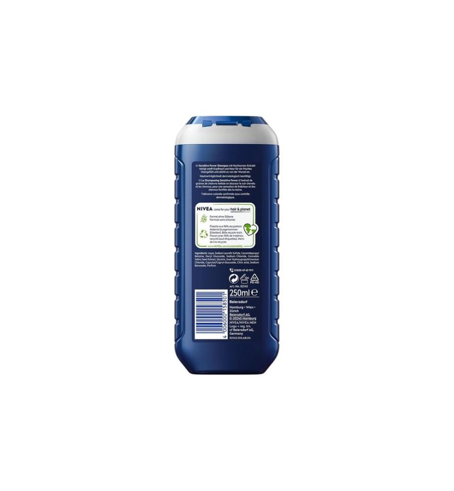 NIVEA MEN Shampoo Sensitive Power 250 ml