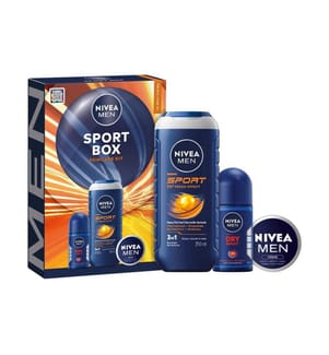 NIVEA MEN Geschenkset Sport Box 3-teilig
