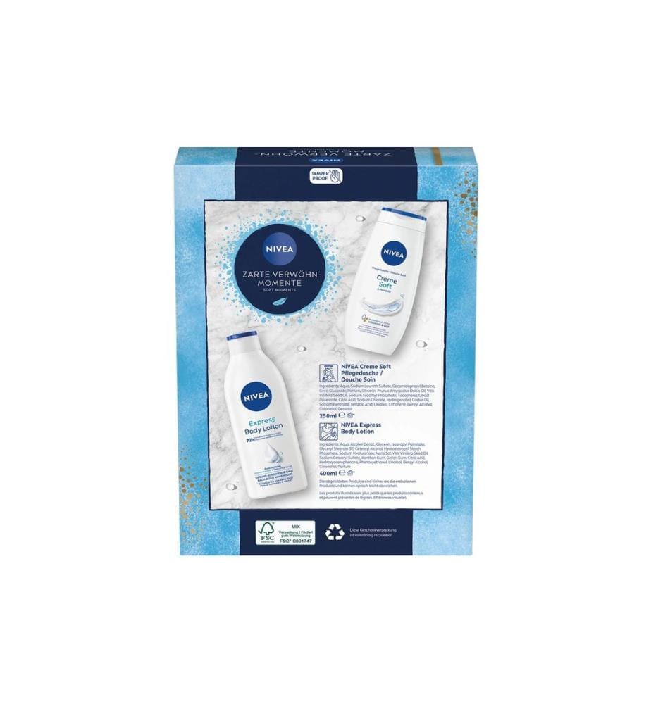 NIVEA Geschenkset Soft Moments