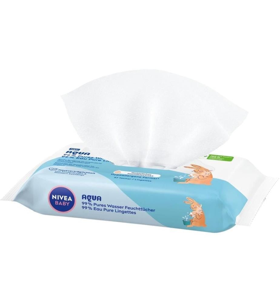 NIVEA BABY Feuchttücher Aqua 1 x 57 Stk.