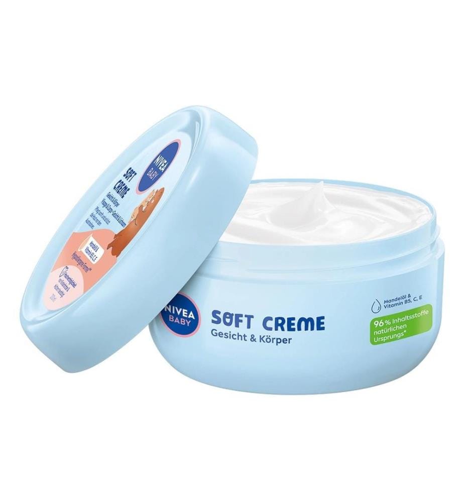 Crema viso e corpo NIVEA BABY Soft Creme 200 ml 1 pezzo