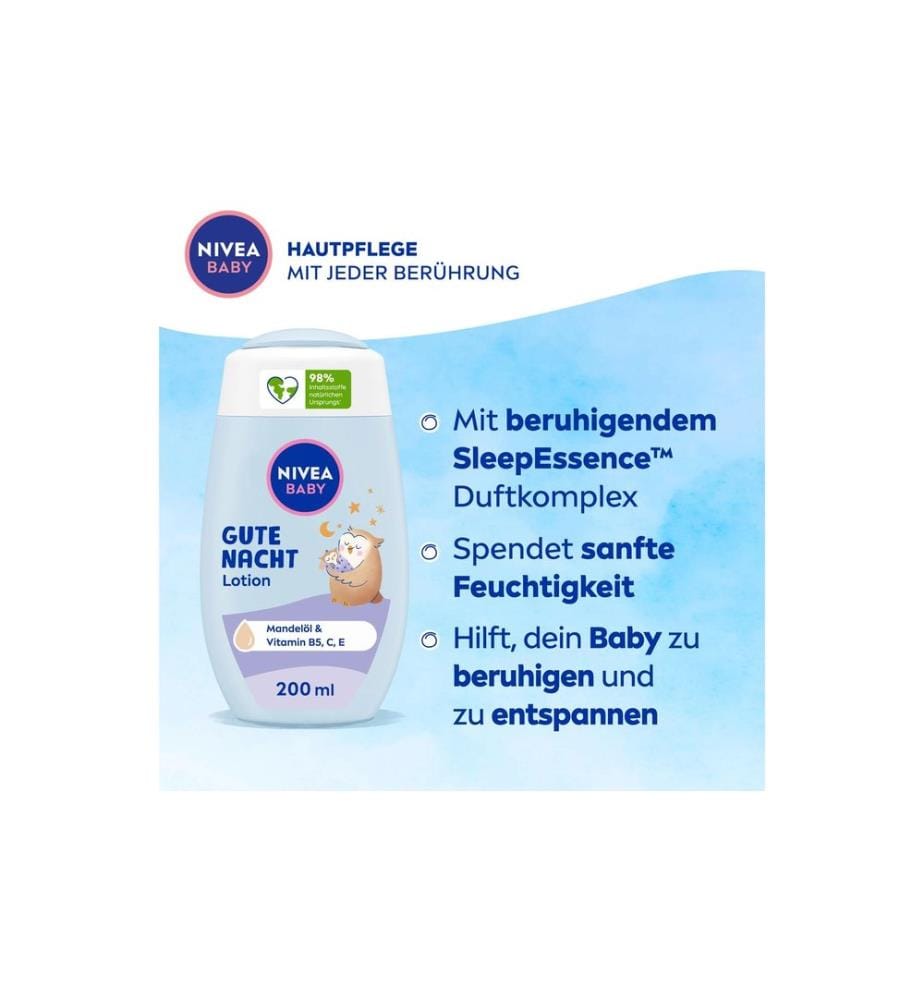 NIVEA BABY Baby-Pflegelotion Gute Nacht 200 ml