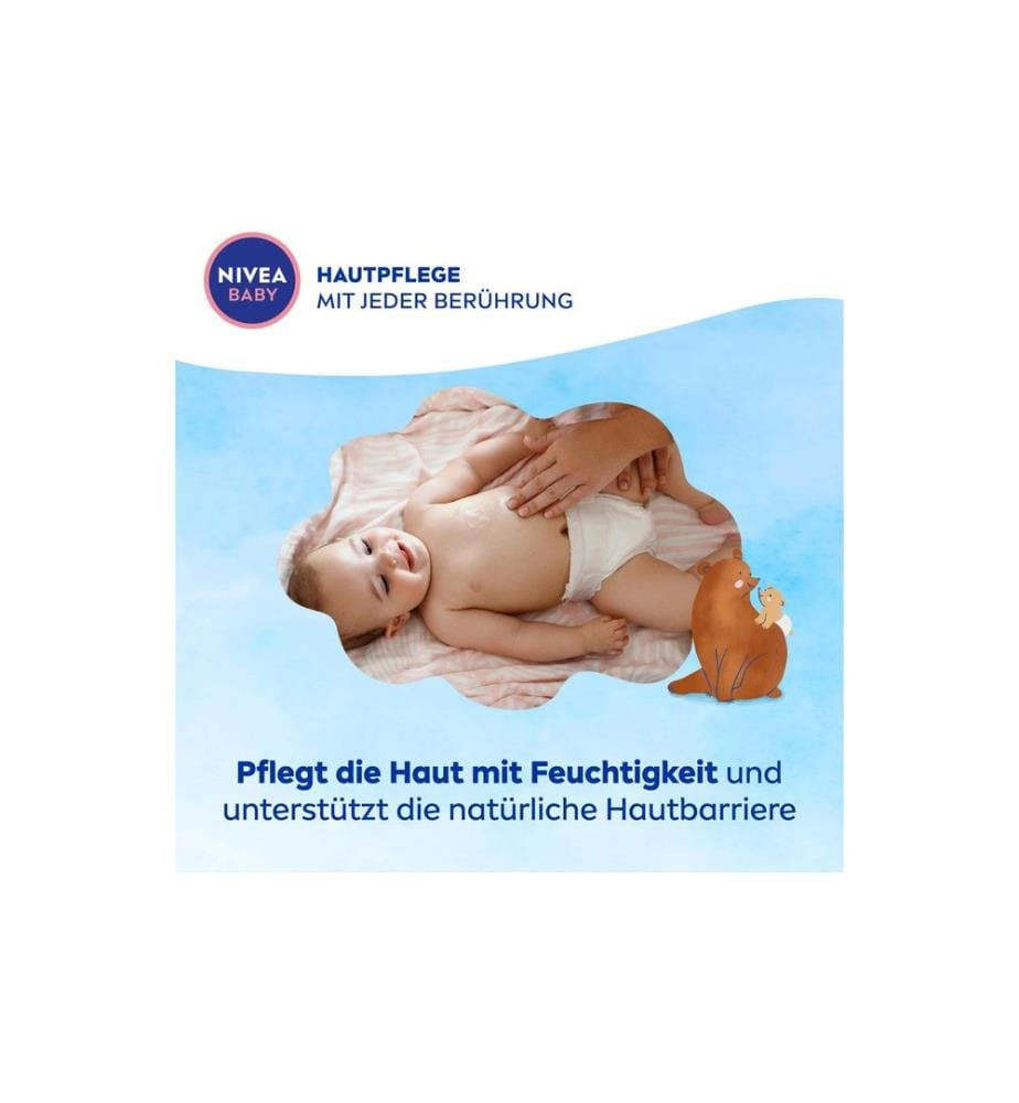 NIVEA BABY Baby-Pflegelotion Sanft & Leicht 200 ml