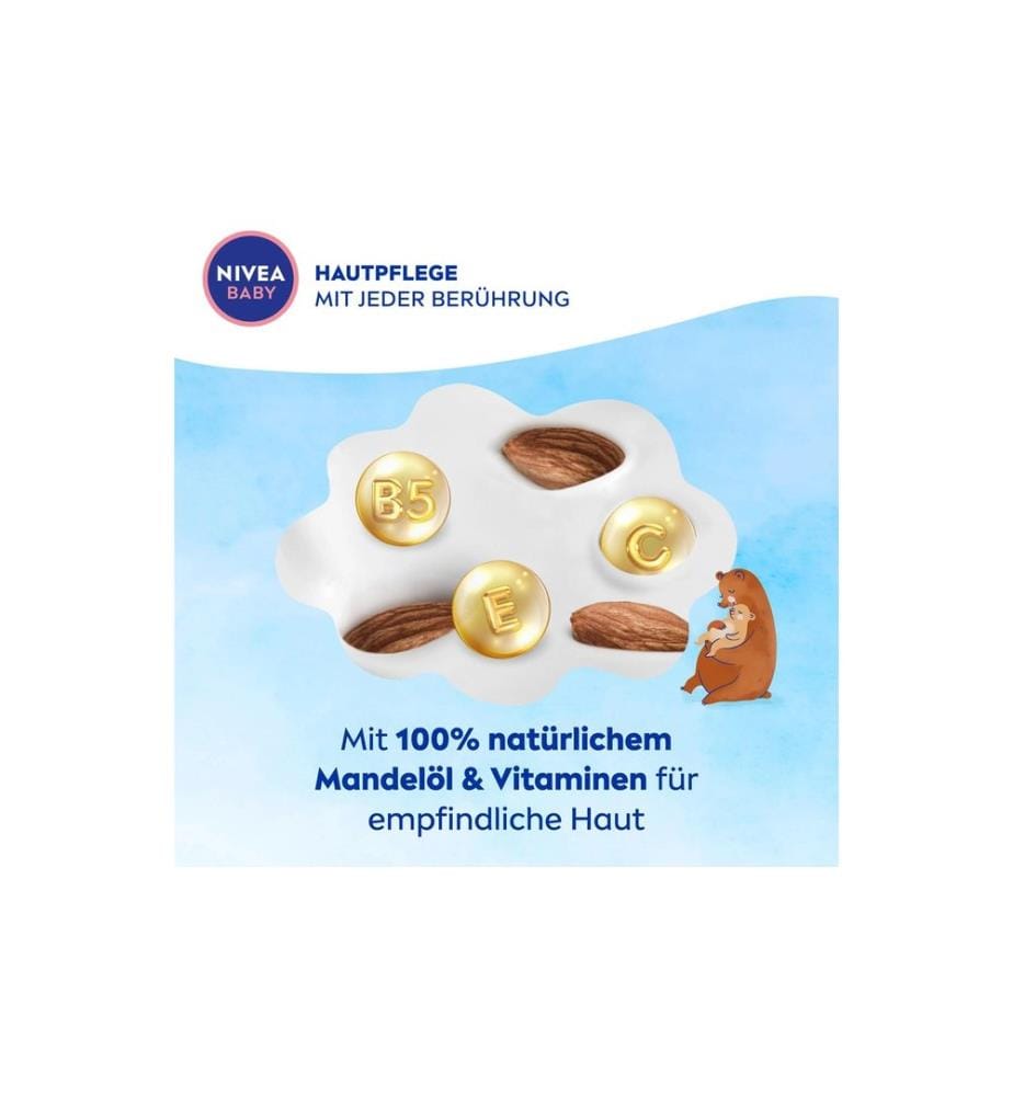 NIVEA BABY Huile de soin et massage bébé 200 ml