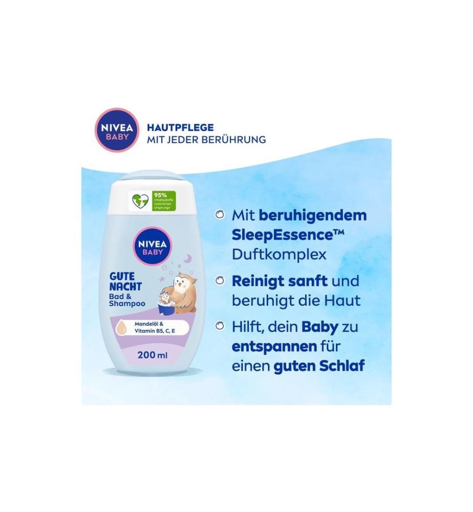 NIVEA Shampoo Gute Nacht Bad 200 ml