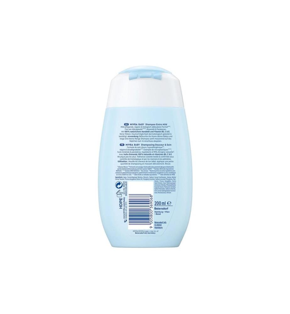 NIVEA BABY Shampoo Extra Mild 200 ml