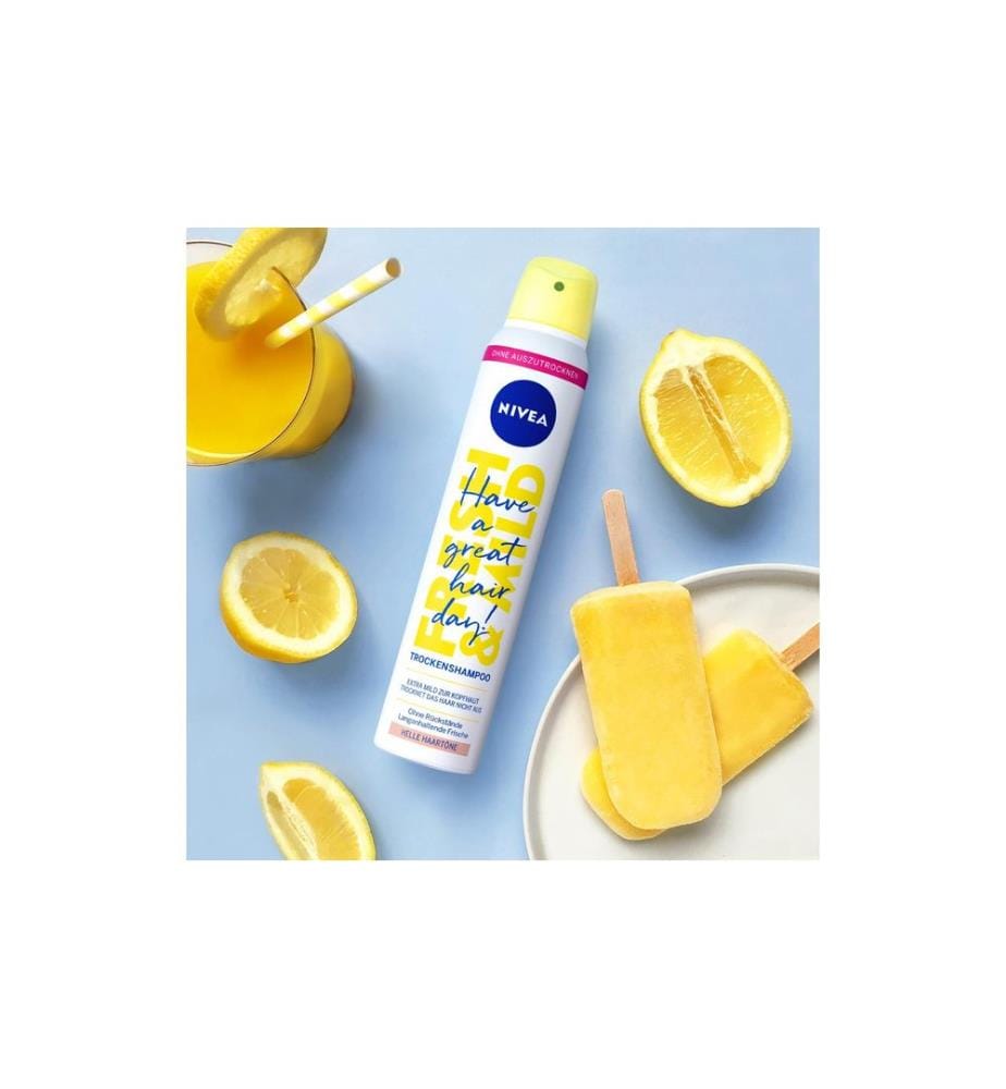 NIVEA Shampoo secco per tonalità di capelli bionde e chiare, 200 ml