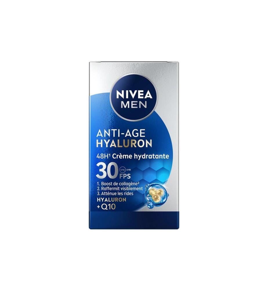 NIVEA MEN Crème Hydratante Anti-Age Hyaluron FPS 30 50 ml