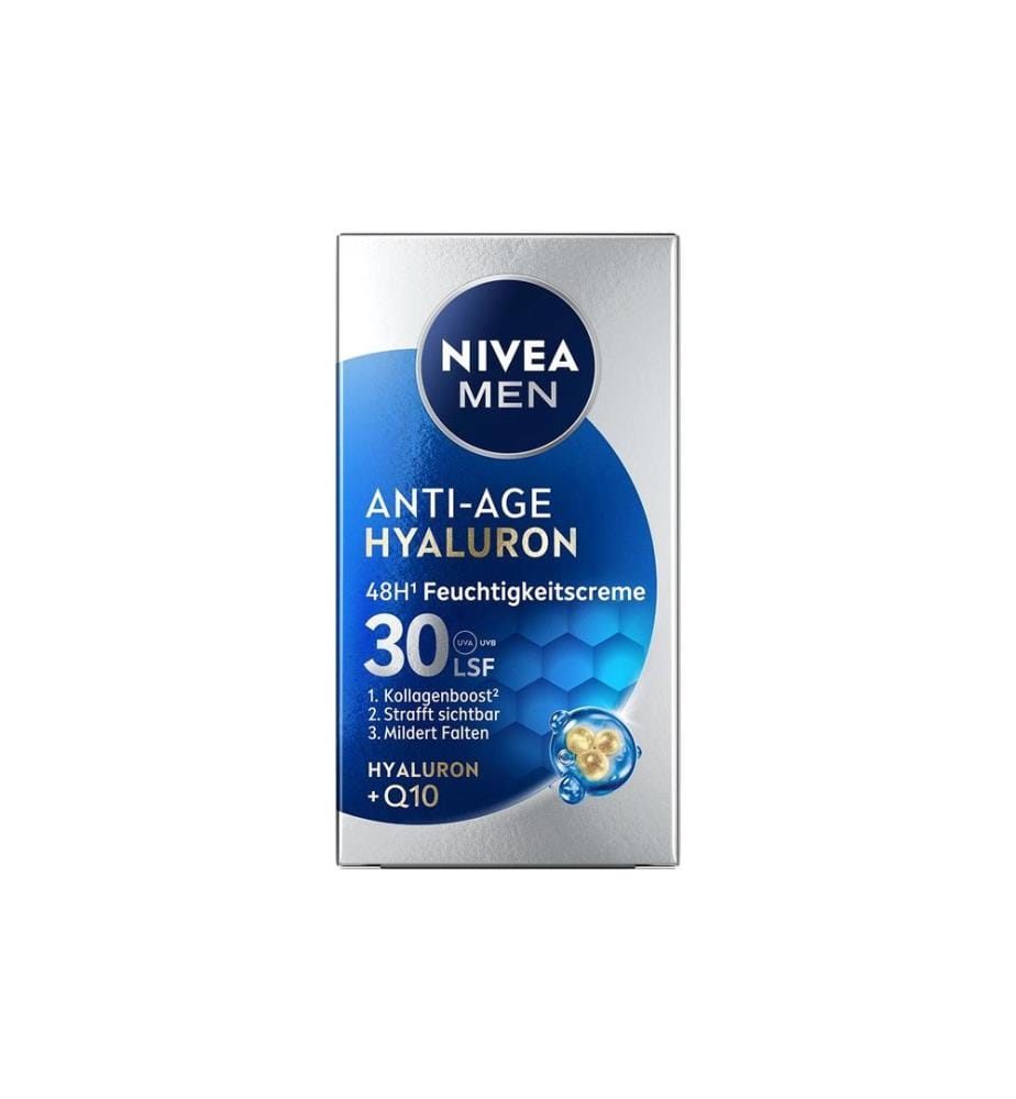 NIVEA MEN Crème Hydratante Anti-Age Hyaluron FPS 30 50 ml