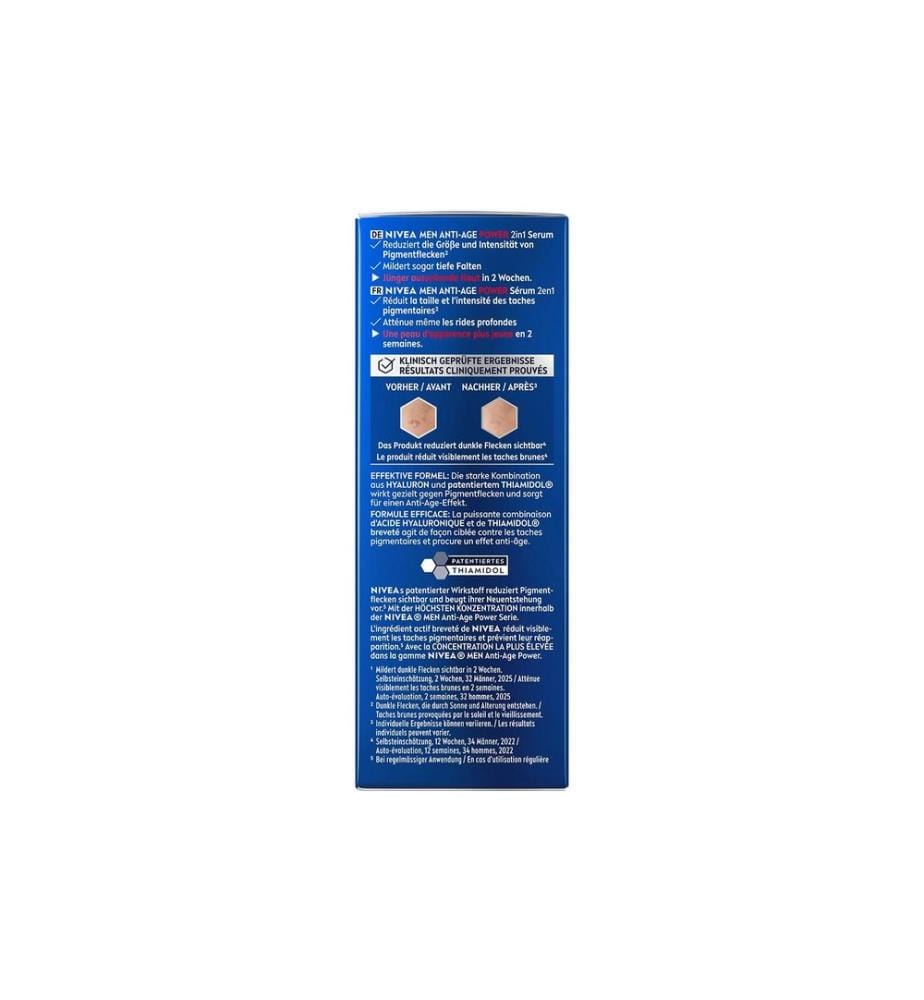 NIVEA MEN Sérum pour le visage Men Care Luminous 30 ml