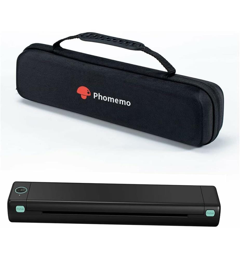 Phomemo M08F tragbarer Drucker - Schwarz