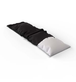 Seitenschläfer Kissenbezug Satin uni - One Size