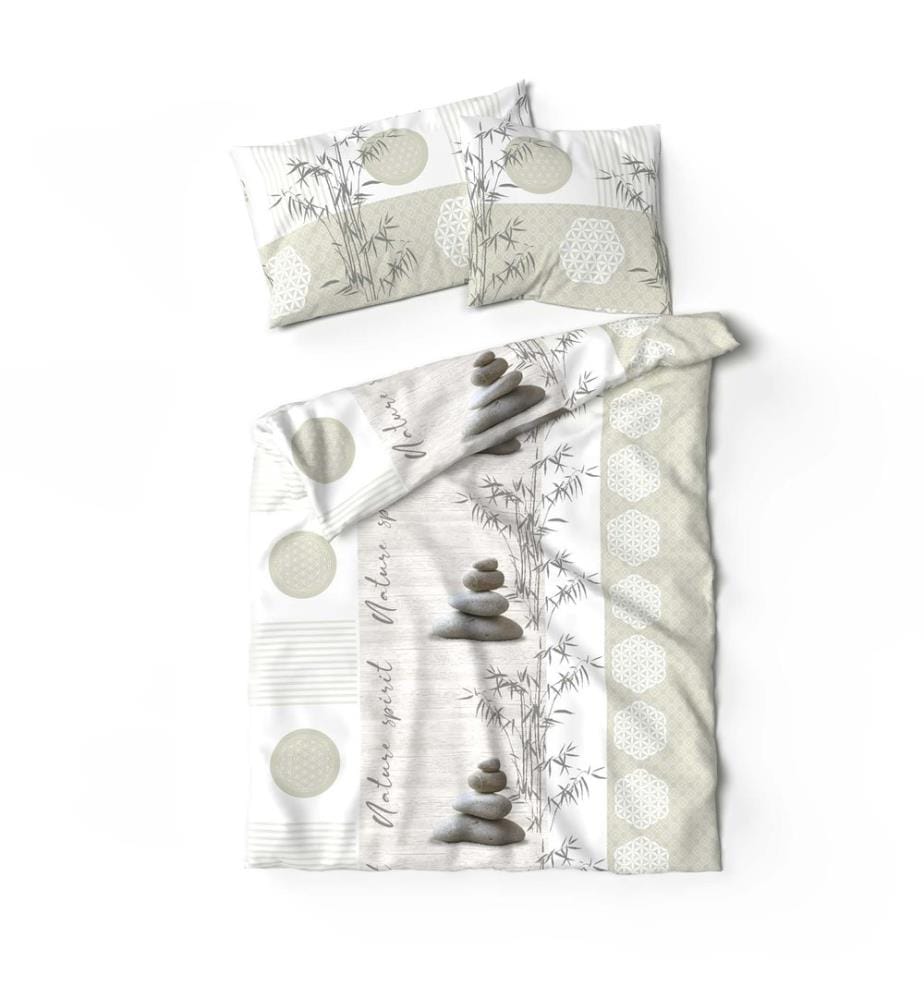 Linge de lit en bambou Nature Spirit - 160 x 240 cm