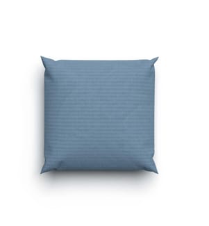 Bettwäsche Satin Seersucker uni - 65 x 65 cm
