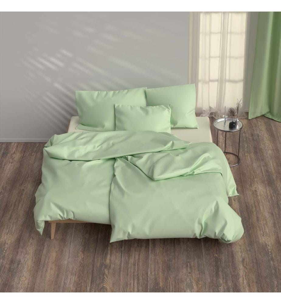 Bettwäsche Satin uni - 200 x 210 cm