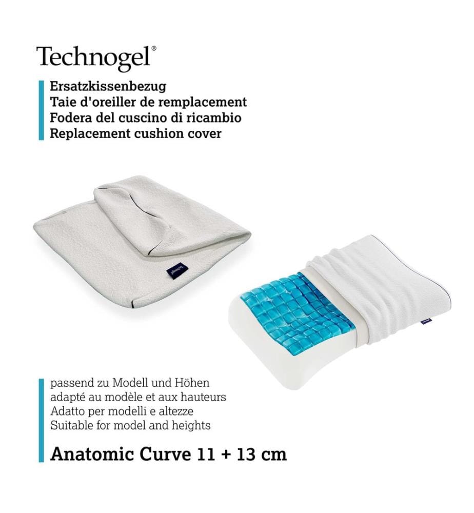 Housse de rechange pour coussin Anatomic Curve - Taille unique