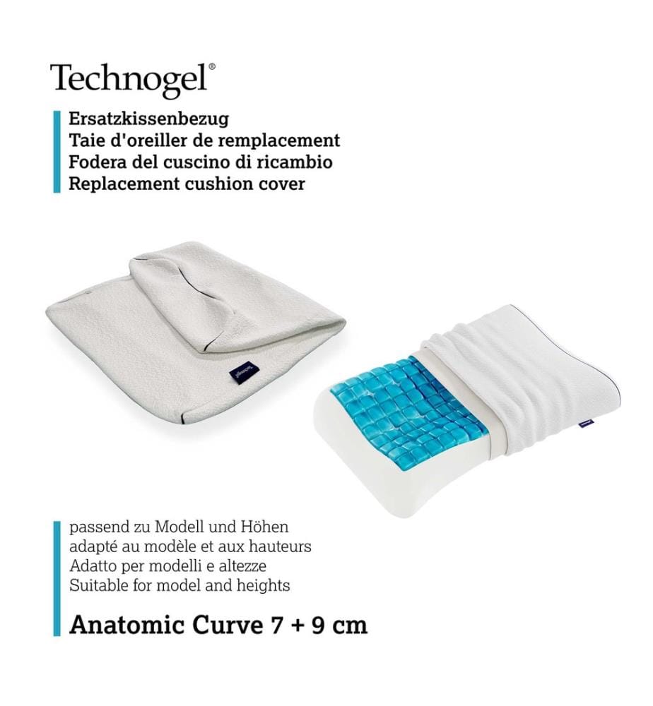 Housse de rechange pour coussin Anatomic Curve - Taille unique