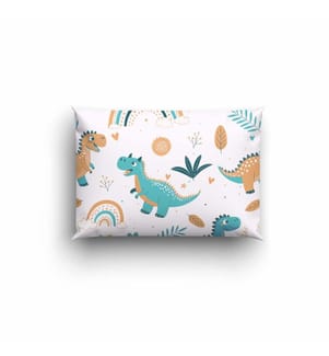 Bettwäsche Kinder Dino - 60 x 40 cm