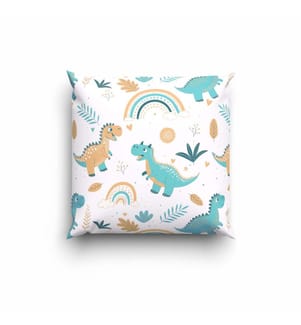 Bettwäsche Kinder Dino - 65 x 65 cm