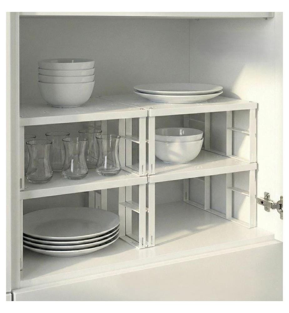 Kitchen Organizer (4 Pieces) - White