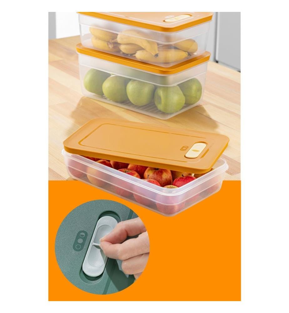Set di contenitori (3 pezzi) - Arancione
