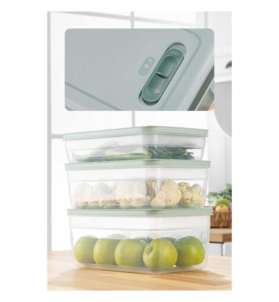 Set di contenitori (3 pezzi) - Blu
