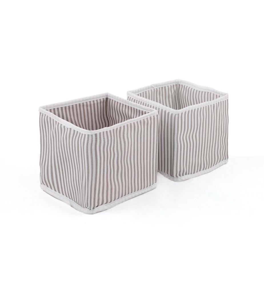 Organizer Set (4 Pieces) - Grey White