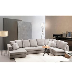 Canapé d'angle Colorado  -  Beige