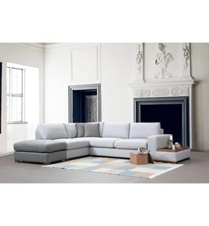 Canapé d'angle Loop  -  Gris Light Grey