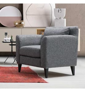 Fauteuil Nordic Wing - Gris foncé