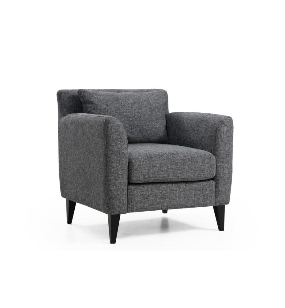 Fauteuil Nordic Wing - Gris foncé