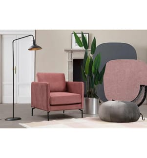 Fauteuil Sino Wing  -  Rose
