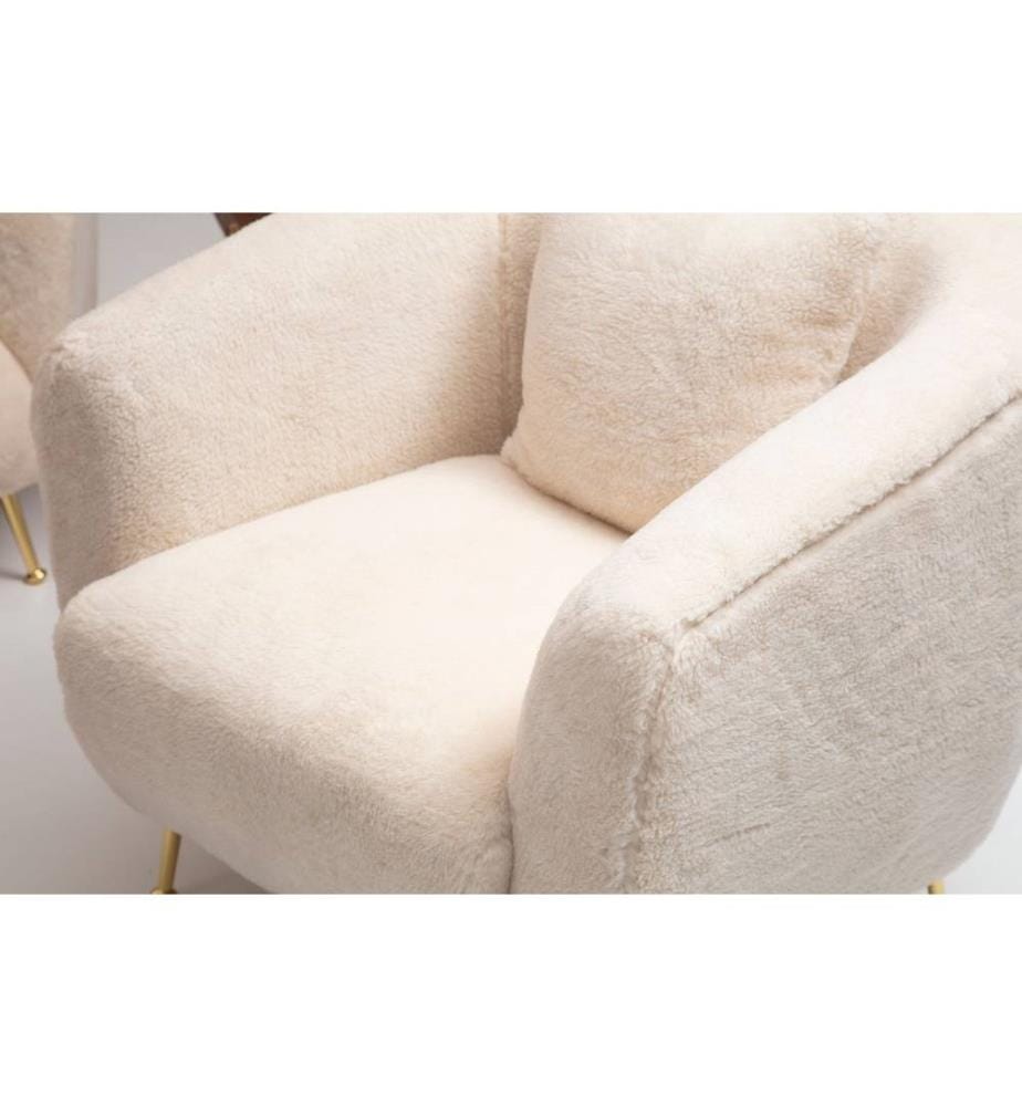 Fauteuil Istiridye Wing - Beige