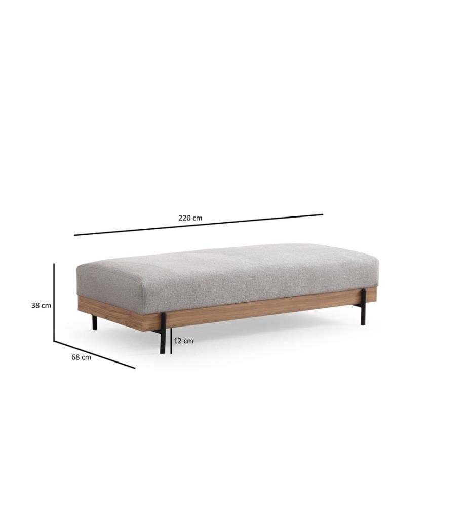 Pouf Eti  -  Gris
