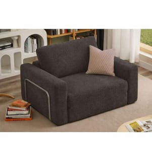 Canapé-lit 1 place Wello Single - Anthracite