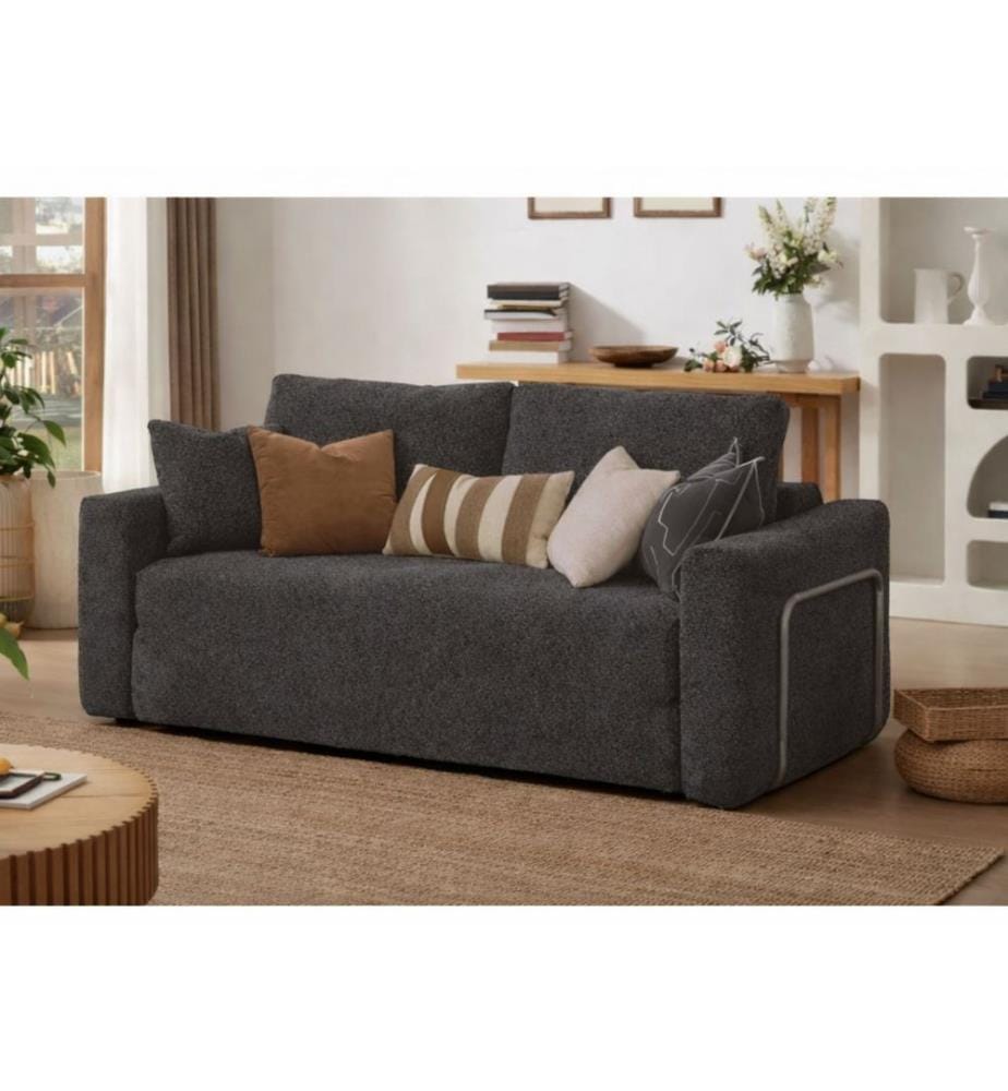 Canapé-lit 2 places Wello Double - Anthracite