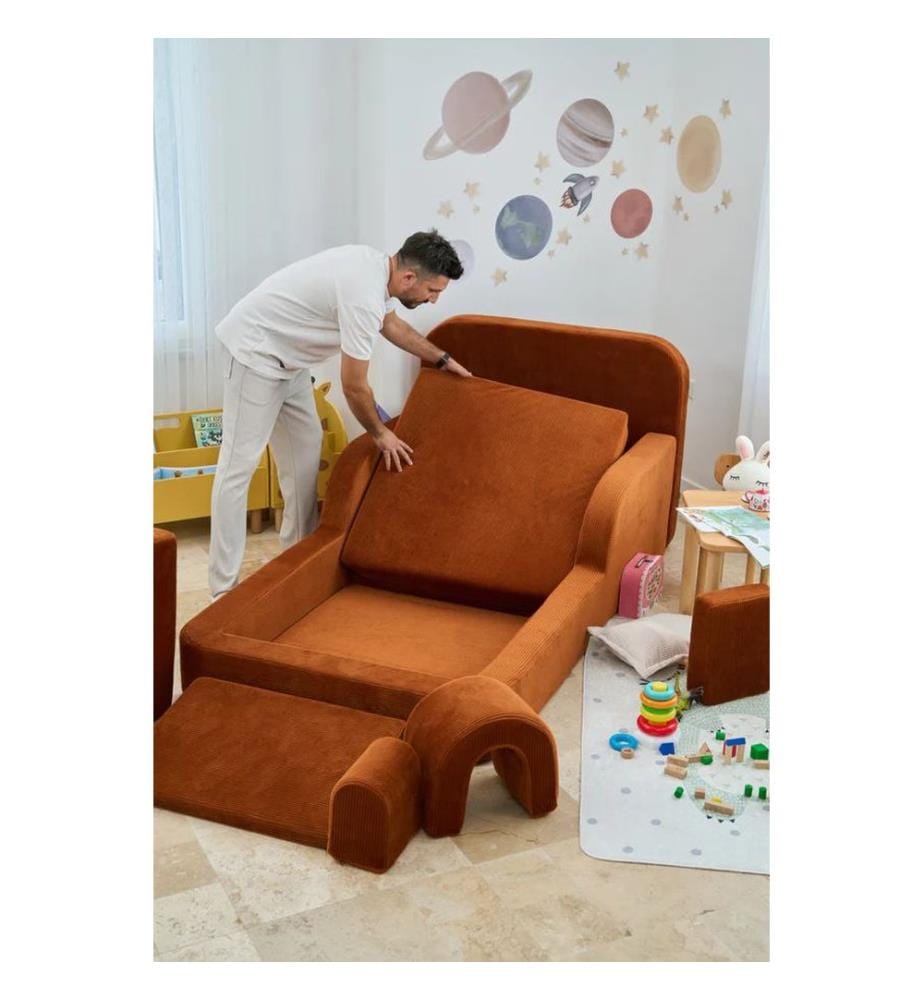 Lit d'enfant Funbed Single - Rouge Tuile