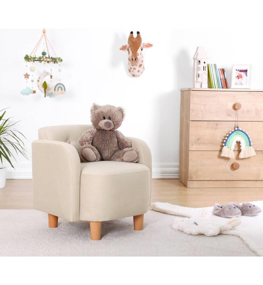 Chaise Wing pour enfant Volie - Crème