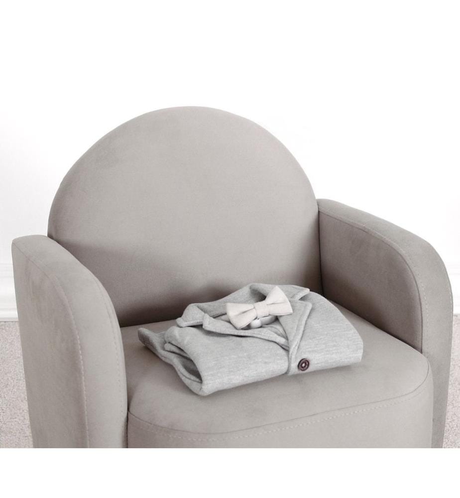 Chaise Wing pour enfant Nock - Gris