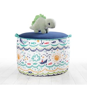 Fauteuil à Oreilles pour Enfant - Multicolore - en Microfibre