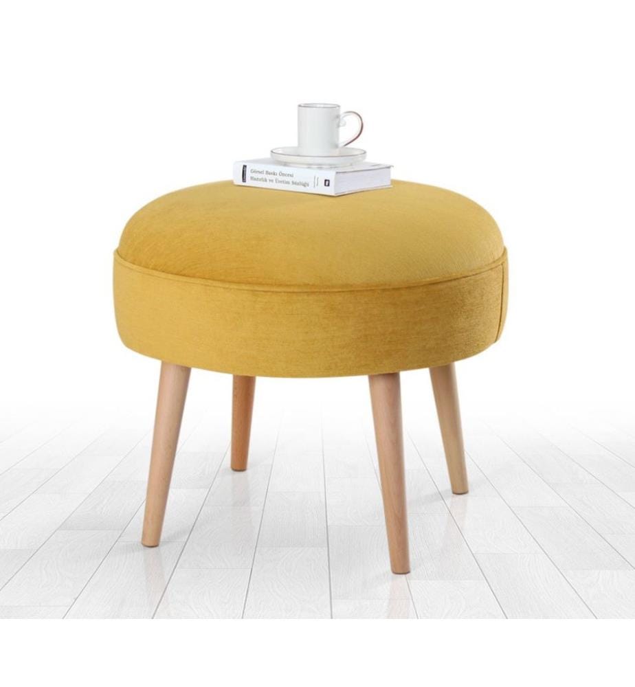 Pouf Romley - Jaune