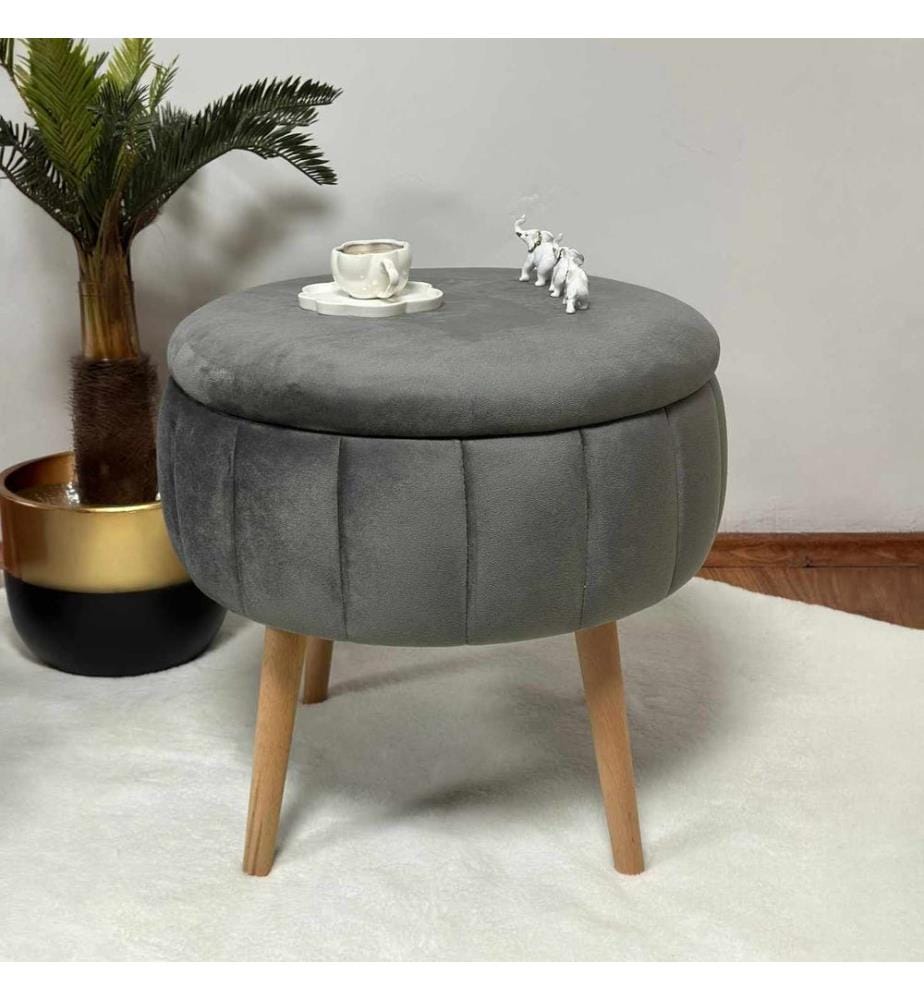 Pouf Berlin - Anthracite