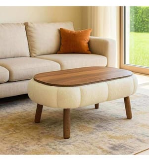 Table basse Papatya - Blanc