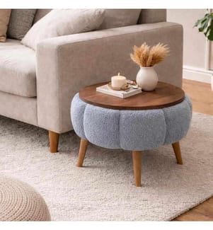 Table d'appoint Papatya - Gris